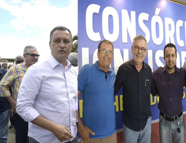 Rui Costa e o consorcio da saúde dos municípios