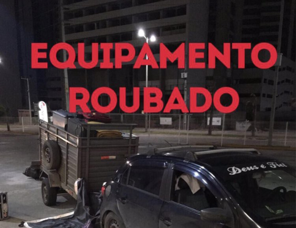 Carreta de Caetano veloso é roubada em restaurante de beira de estrada