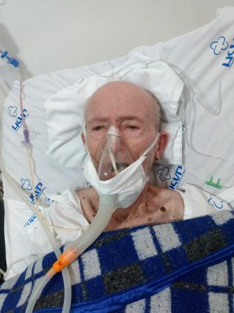 Seu Alcides volta à UTI do Hospital São Vicente