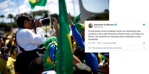 Jornalistas são agredidos no Palácio da Alvorada