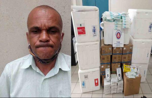Homem preso com seringas furtadas comete suicídio na cela