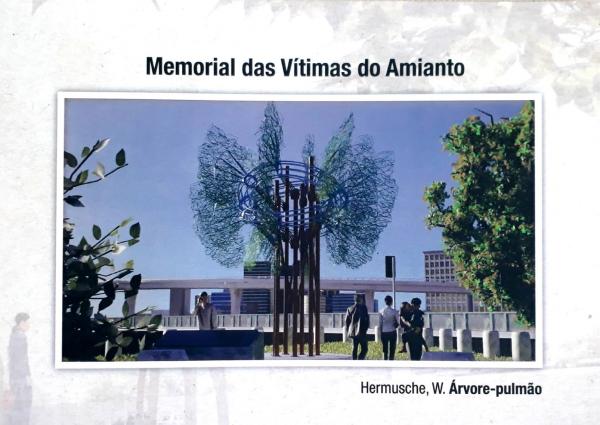 Monumento em homenagem às Vítimas do amianto