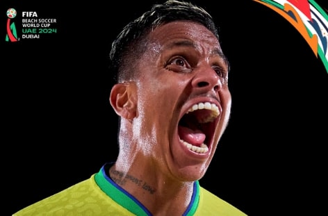 Brasil vai encarar a Itália na final do Mundial de Futebol de Areia de 2024